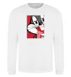 Свитшот Bugs Bunny play boy Белый фото