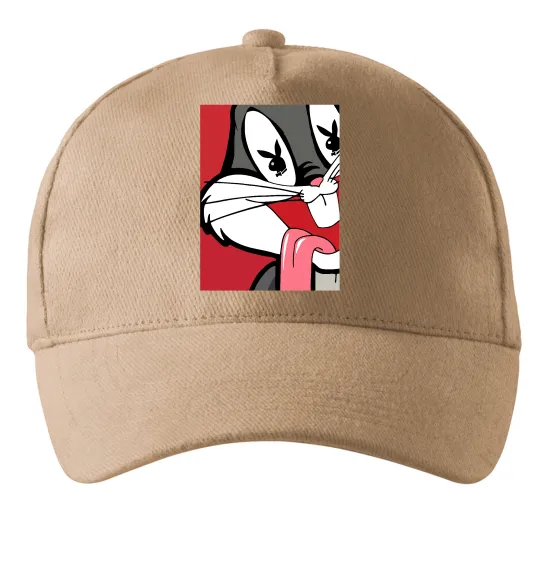 Кепка Bugs Bunny play boy Песочный фото