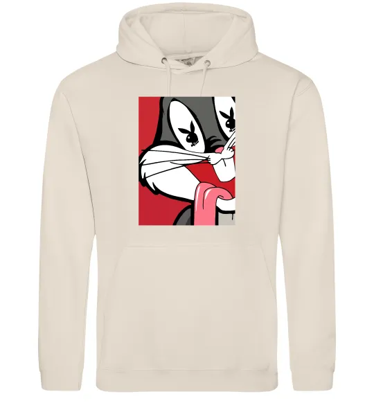 Мужская толстовка (худи) Bugs Bunny play boy Таш фото