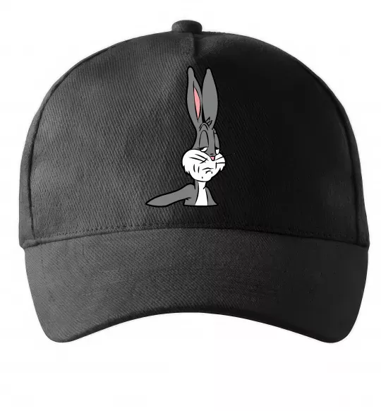 Кепка Bugs Bunny meme Черный фото