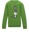 Детский Свитшот Bugs Bunny meme Лаймовый Детский Свитшот Bugs Bunny meme Лаймовый фото