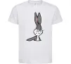 Детская футболка Bugs Bunny meme Белый фото