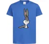 Детская футболка Bugs Bunny meme Ярко-синий фото