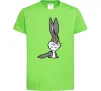 Детская футболка Bugs Bunny meme Лаймовый фото