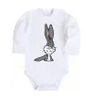 Дитячий бодік Bugs Bunny meme Білий фото