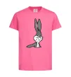 Детская футболка Bugs Bunny meme Ярко-розовый фото