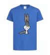 Детская футболка Bugs Bunny meme Ярко-синий фото