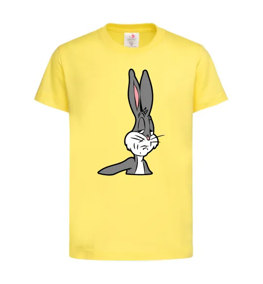 Детская футболка Bugs Bunny meme Лимонный фото