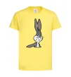 Детская футболка Bugs Bunny meme Лимонный фото