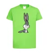 Детская футболка Bugs Bunny meme Лаймовый фото