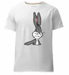 Мужская премиум футболка Bugs Bunny meme Белый фото