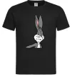 Мужская футболка Bugs Bunny meme Черный фото