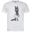 Мужская футболка Bugs Bunny meme Белый фото