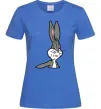 Женская футболка Bugs Bunny meme Ярко-синий фото
