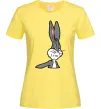 Женская футболка Bugs Bunny meme Лимонный фото