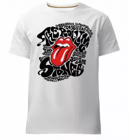 Мужская премиум футболка The Rolling Stones Черный фото