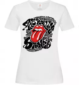 Женская футболка The Rolling Stones Черный фото