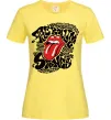 Жіноча футболка The Rolling Stones song Лимонний фото