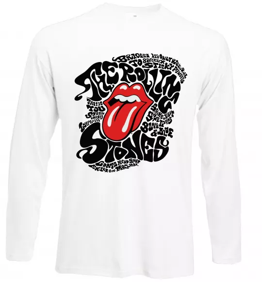 Лонгслив The Rolling Stones song Белый фото