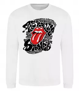 Свитшот The Rolling Stones song Белый фото