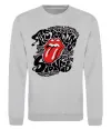 Свитшот The Rolling Stones song Серый меланж фото