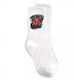 Носки The Rolling Stones song Белый фото