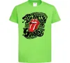 Детская футболка The Rolling Stones song Лаймовый фото