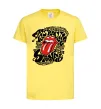 Детская футболка The Rolling Stones song Лимонный фото