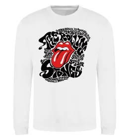 Світшот The Rolling Stones song Білий фото