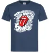 Мужская футболка The Rolling Stones song Темно-синий фото