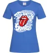 Жіноча футболка The Rolling Stones song Яскраво-синій фото