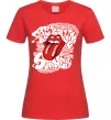 Жіноча футболка The Rolling Stones song Червоний фото