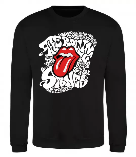 Свитшот The Rolling Stones song Черный фото