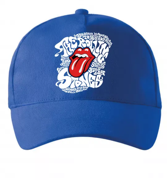 Кепка The Rolling Stones song Яскраво-синій фото