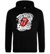 Женская толстовка (худи) The Rolling Stones song Черный фото