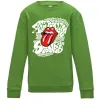Детский Свитшот The Rolling Stones song Лаймовый фото