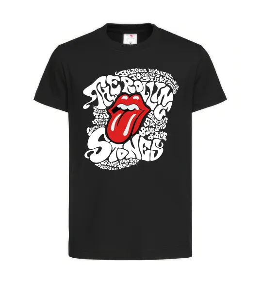 Детская футболка The Rolling Stones song Черный фото