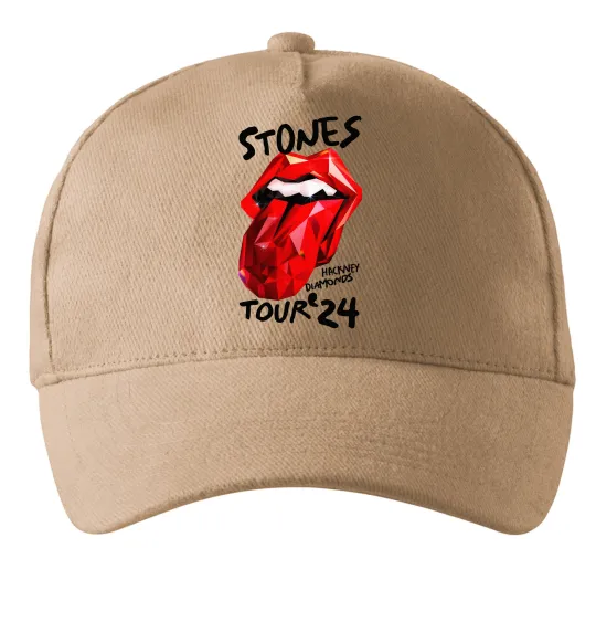 Кепка Stones tour 24 Песочный фото