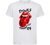 Дитяча футболка Stones tour 24 Білий фото