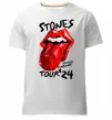 Чоловіча преміум футболка Stones tour 24 Білий Чоловіча преміум футболка Stones tour 24 Білий фото