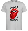 Мужская футболка Stones tour 24 Серый фото