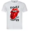 Мужская футболка Stones tour 24 Белый фото