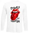 Лонгслів Stones tour 24 Білий фото