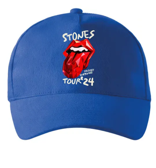 Кепка Stones tour 24 Ярко-синий фото