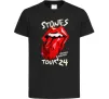 Дитяча футболка Stones tour 24 Чорний фото