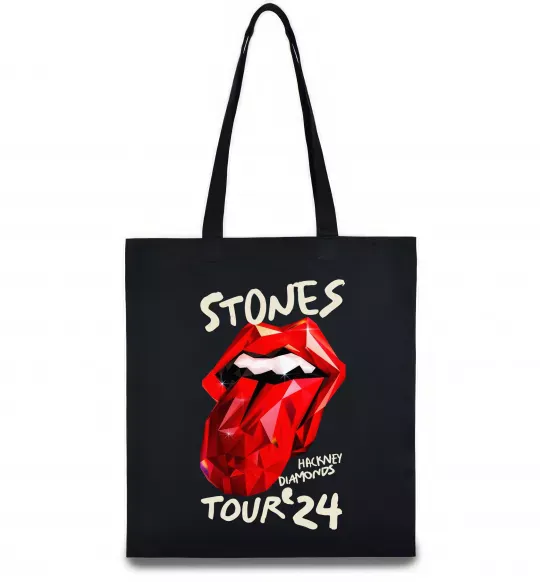 Эко-сумка Stones tour 24 Черный фото