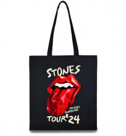 Эко-сумка Stones tour 24 Черный фото