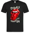 Мужская футболка Stones tour 24 Черный фото