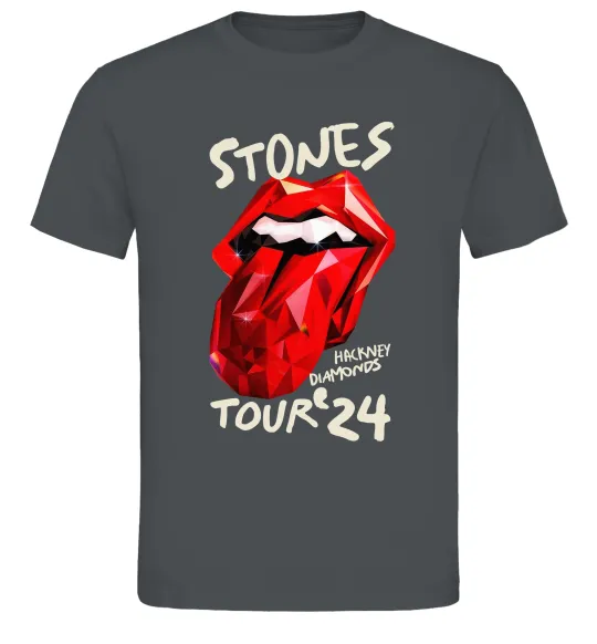 Мужская футболка Stones tour 24 Графит фото