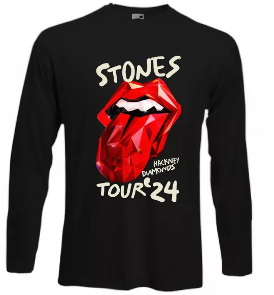Лонгслів Stones tour 24 Чорний фото